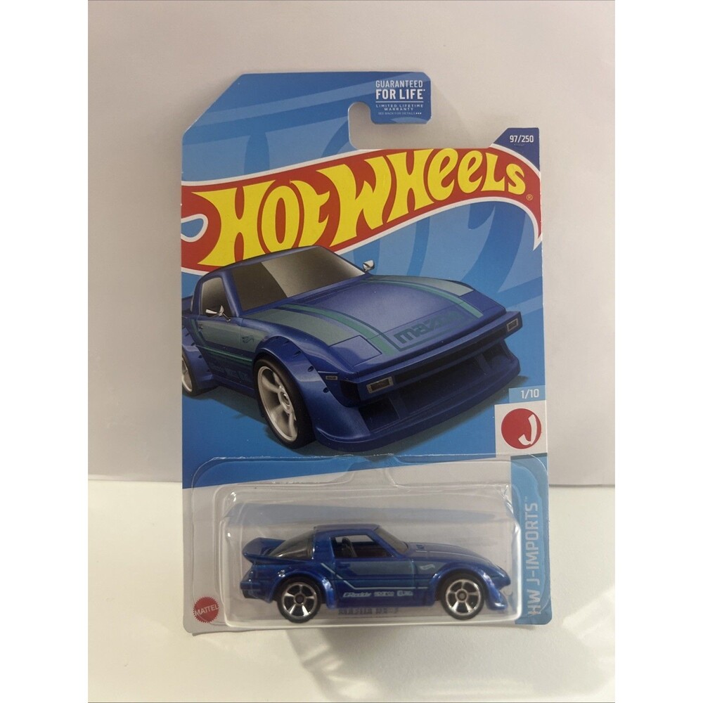 Hot Wheels - Mazda RX-7 Metalflake Medium Blue